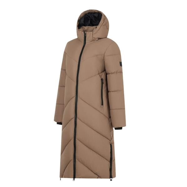 Regatta Womens/Ladies Merida Long Length Padded Jacket - Mocha