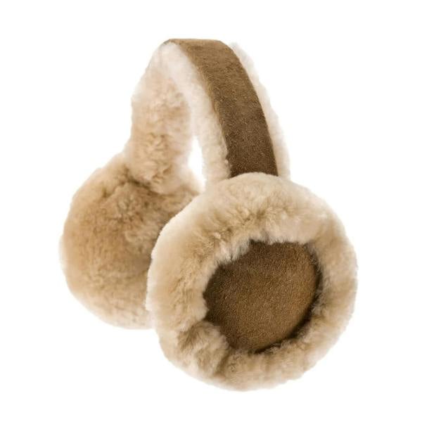 Eastern Counties Leather Kids Kiko Sheepskin Earmuffs - Chestnut