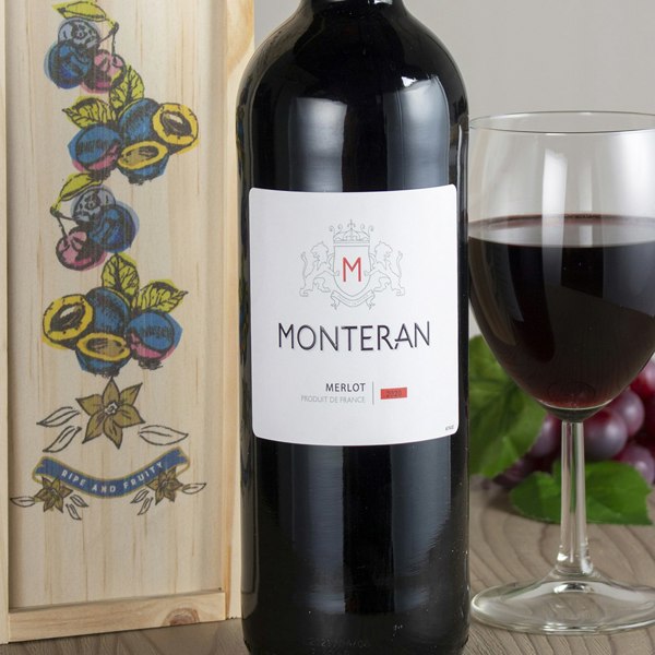 Virginia Hayward Monteran Merlot in Wooden Gift Box