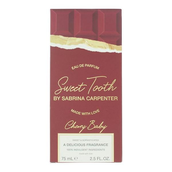 Sabrina Carpenter Sweet Tooth Cherry Baby Eau de Parfum 75ml Spray for Her