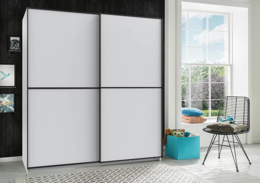 Ulm 2 Door Sliding 180 White