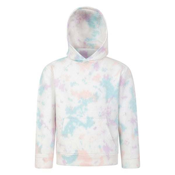 Mountain Warehouse Kids Tie Dye Organic Hoodie - Lilac