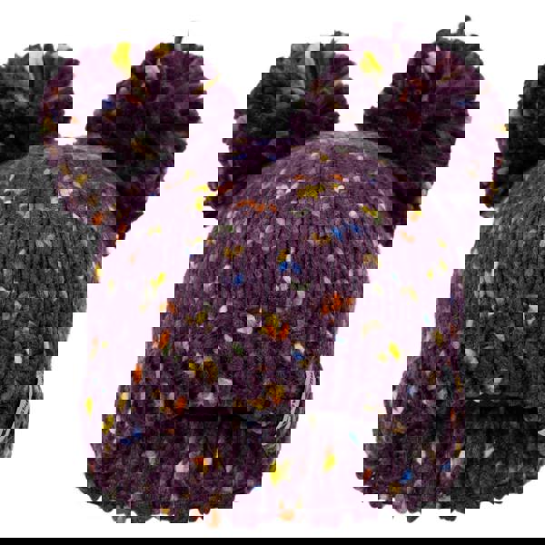 Trespass Childrens/Kids Ted Pom Pom Beanie - Potent Purple