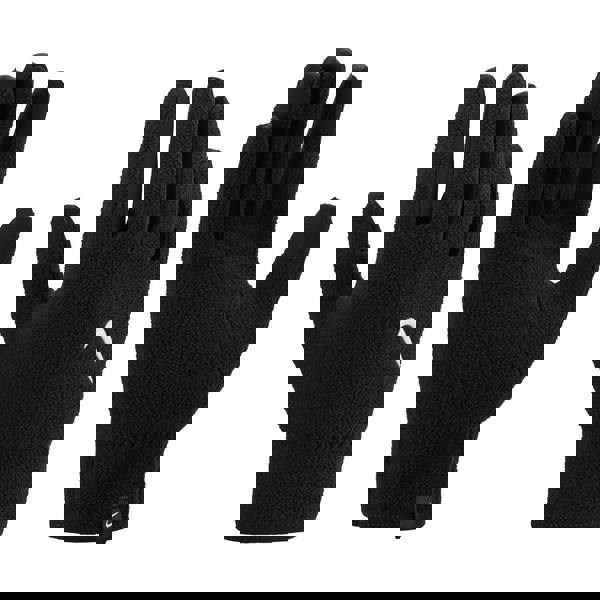 Nike Childrens/Kids One Fleece Therma-Fit Gloves - Black - 