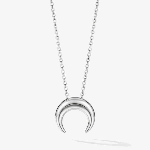 Muchv Small Horn Necklace in 18k Gold or Silver