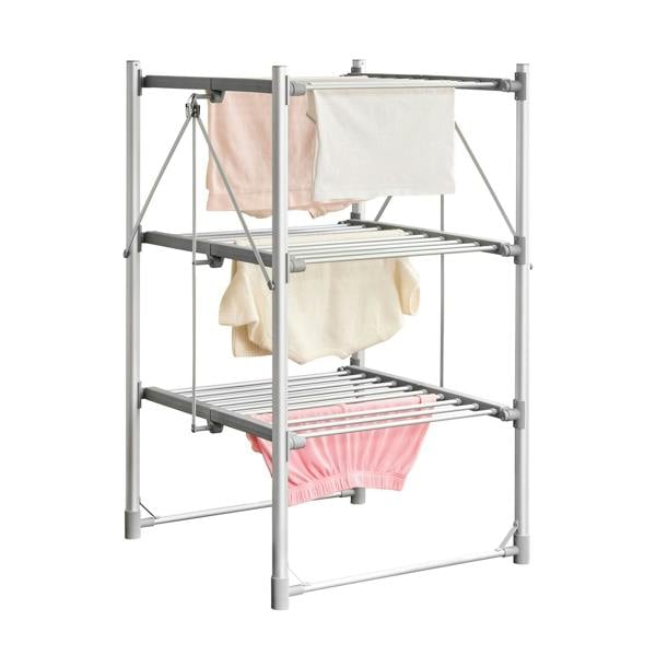 Cooks Professional Zennox 3 Tier Heated Clothes Airer with Cover