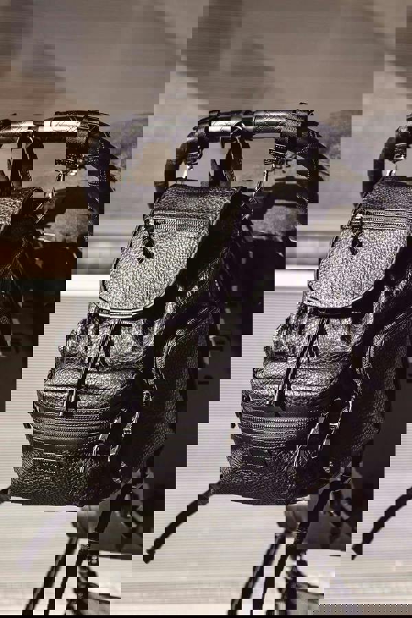 Tiba + Marl Baby Kaspar Baby Changing Backpack in Black (34cm)