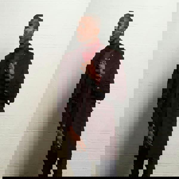 Gabicci V55GJ06 Mens Winston Melton Overcoat. Gabicci Vintage - MULBERRY