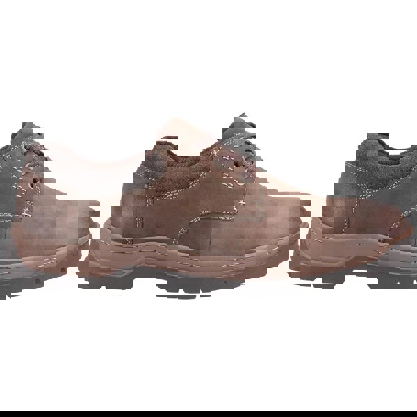 Cotswold Thickwood Burnished Leather Casual Men's Shoes in Brown