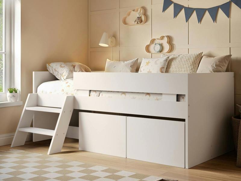 Flair Logan Single Storage Low Sleeper Bed