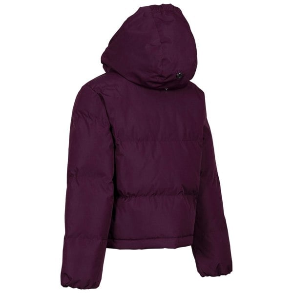 Trespass Girls Missie Logo Jacket - Potent Purple