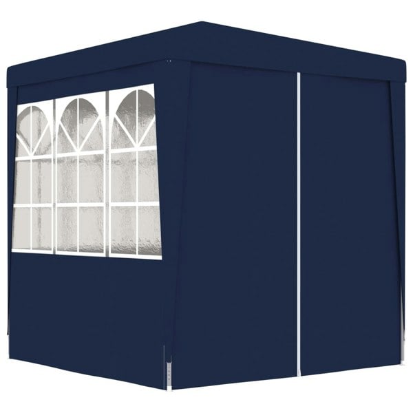 Berkfield Professional Party Tent with Side Walls 2.5x2.5 m Blue 90 g/m2