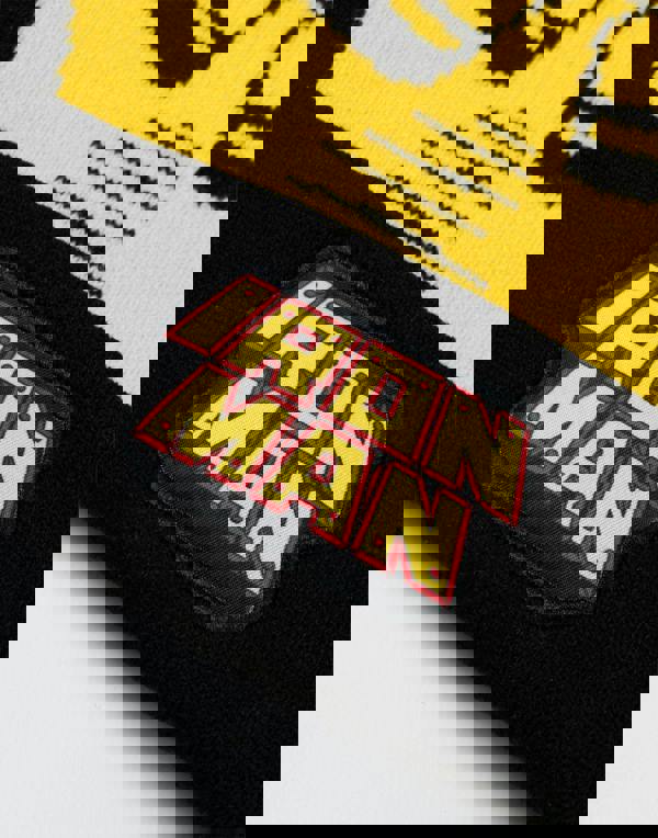 Marvel Boys Red Ironman Beanie and Gloves Set (One Size)