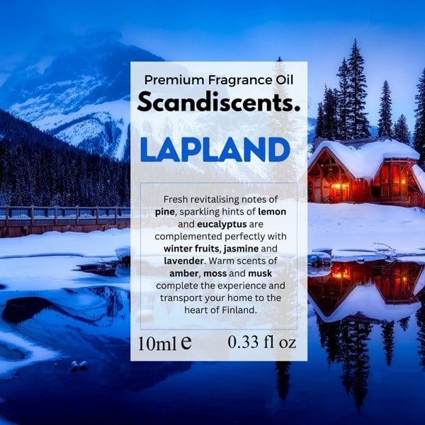 Lapland Fragrance Oil - Scandiscents, waterless diffuser, essential oils, fragrance oils