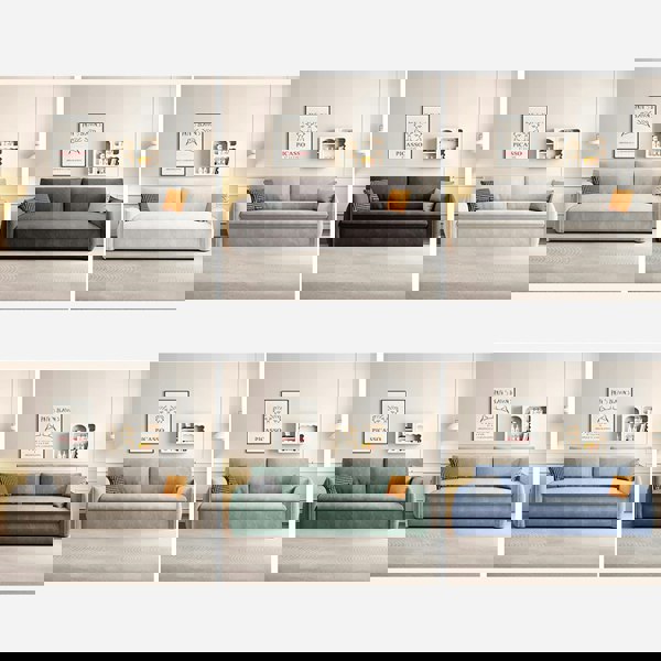 Fernandez Three Seater Sofa Bed With Storage, More Colours-Weilai Concept-Weilai Concept