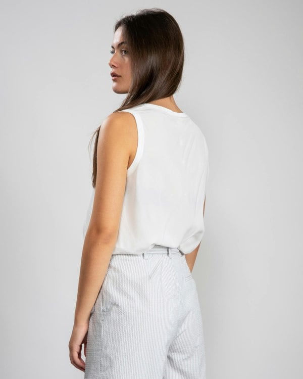 BOSS Womens Boss Cendia 6 Womens top - Open White 118