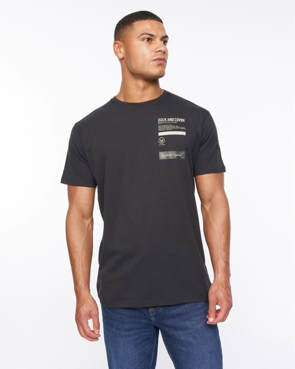 Duck and Cover Jennerkins T-Shirt - Black