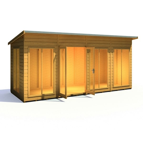 Shire Lela 16x6 Summerhouse - Best Shed