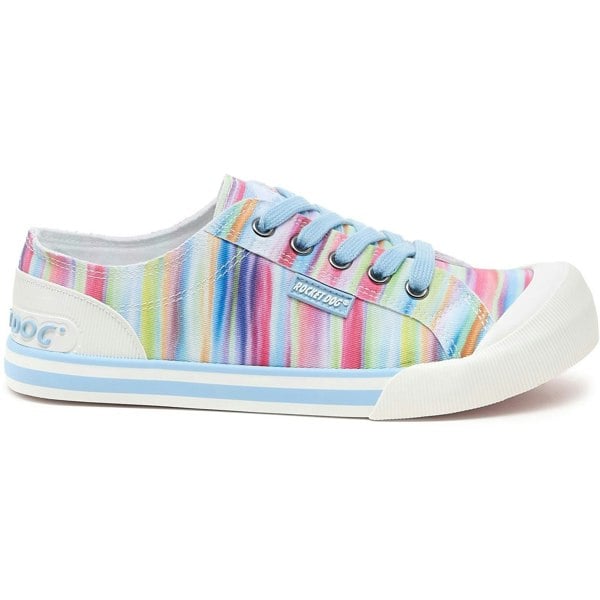Rocket Dog Jazzin Dens Cotton Women's Rainbow Trainers