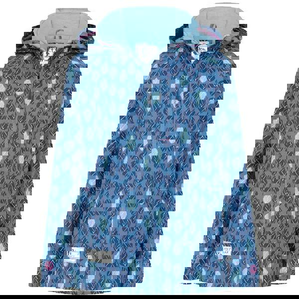 Lazy Jacks Women's Autumn Waterproof Jacket - Blue