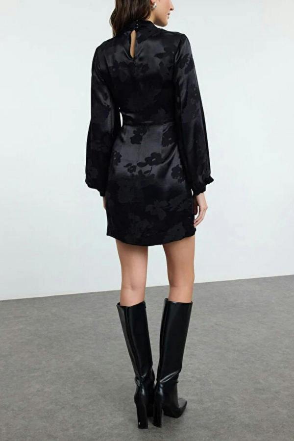 WOVCOR A-Line Mini Woven Dress