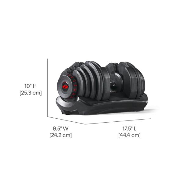 BowFlex SelectTech 1090i Adjustable Dumbbell (Single) - uk.johnsonfitness.com