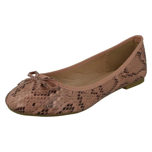 Spot On Ladies Spot On Flat Ballerinas F80454