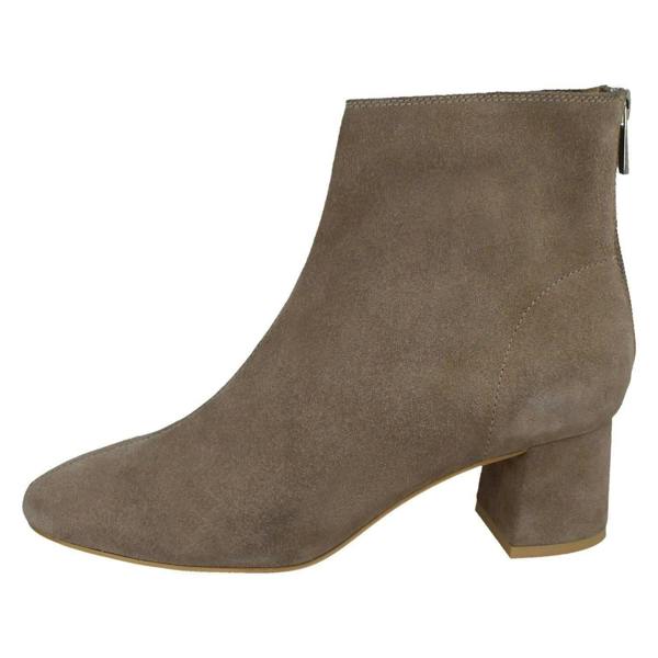 Leather Collection Ladies Leather Collection Suede Leather Ankle Boots F50966
