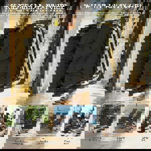 Outdoor Lounge Chair Set