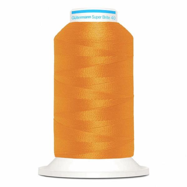 Gutermann Super Brite Polyester 40 Embroidery Thread 1000m Polyester Thread Suitable For Embroidery