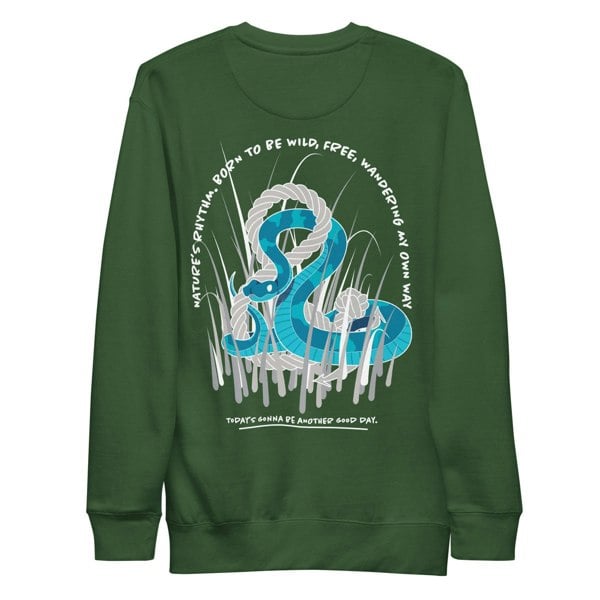 ANCHOR & CREW Snake Another Good Day Cotton Blend Sweatshirt