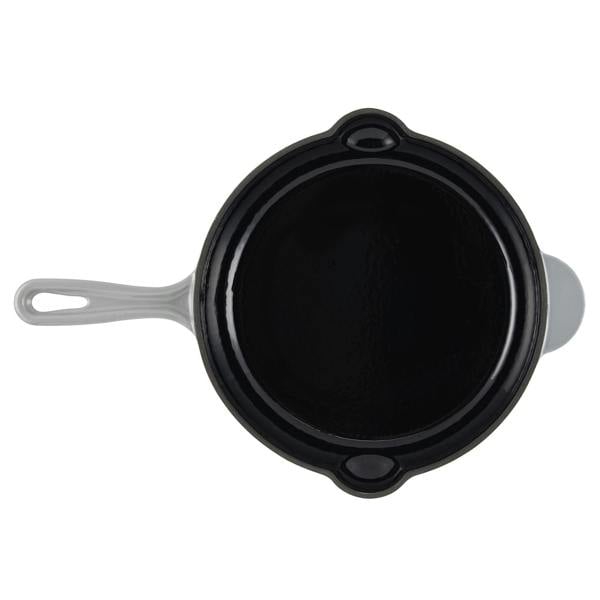 Cook Professional Cast Iron Frying Pan & Skillet 2 Piece Set | Grey