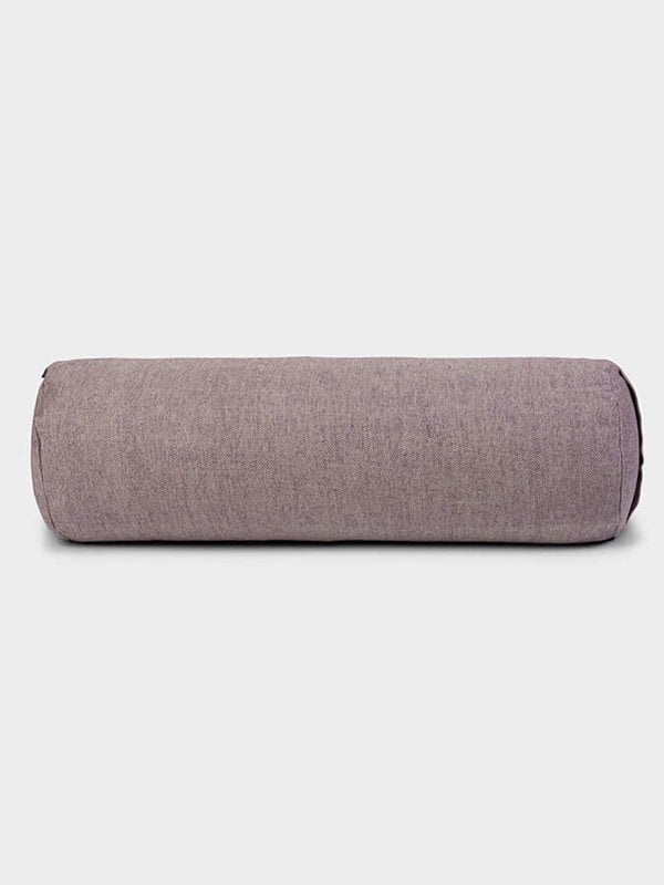 Yoga Studio Organic Buckwheat Two Toned Meditation Bolster Cushion