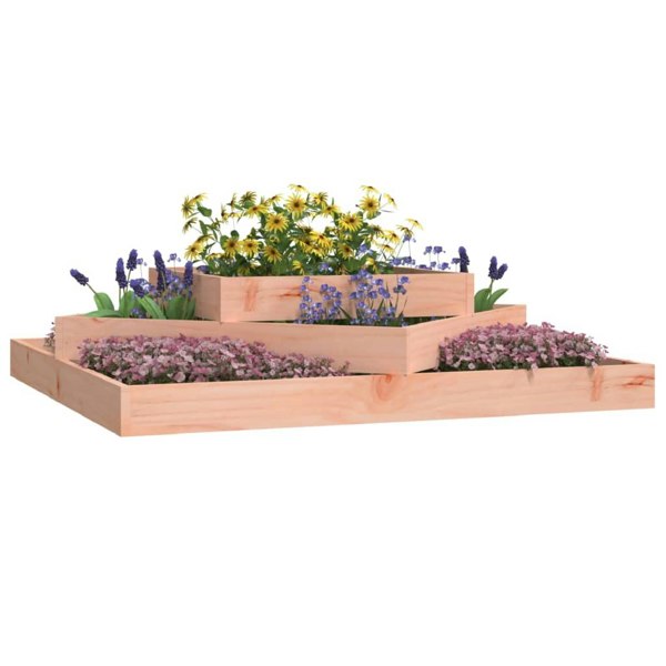 Berkfield Planter 112x112x27 cm Solid Wood Douglas
