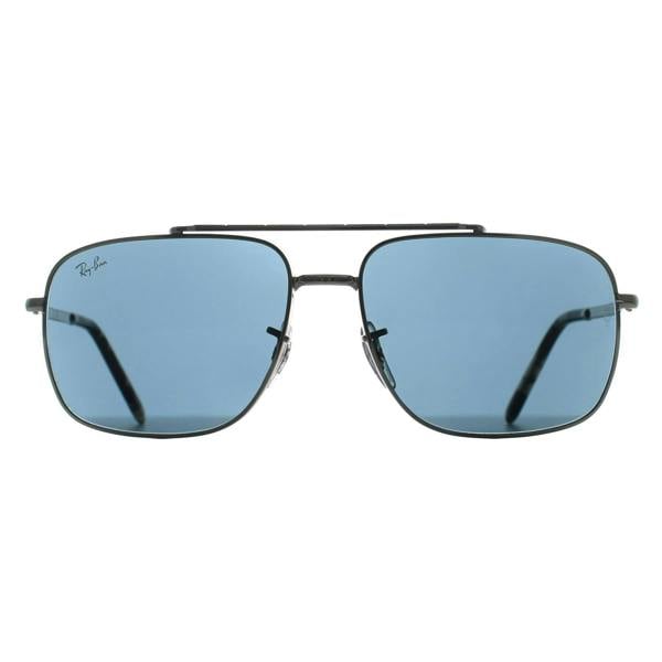 Ray-Ban Sunglasses RB3796 003/R5 Polished Silver Blue