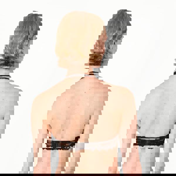 After Eden Anna Lace Single Boost Underwired Gel Bra Black