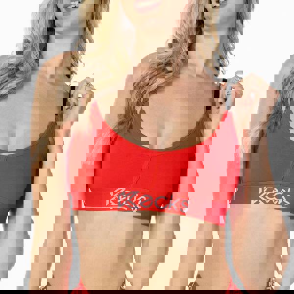 Kecks Red Modal Lounge Bralette