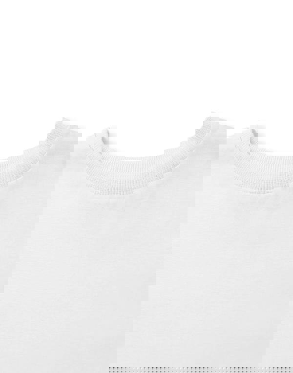 Hello Kitty Girls White Glitter Short Sleeved T-Shirt