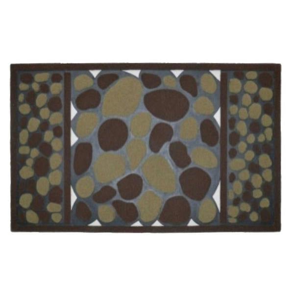 Groundsman Stoney Flock Mat - Brown - 