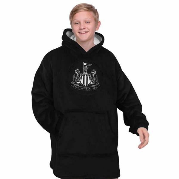 Newcastle United FC Kids Oversized Hoodie 6 - 10 Years, Clothing, Sports, Gift