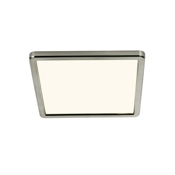 Nordlux Oja 29 Square | 3000/4000K | 3-Step | Ceiling light | Brushed Nickel