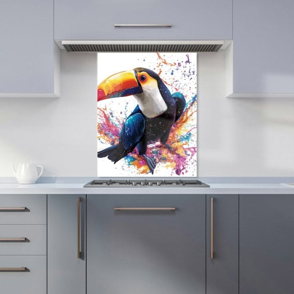 Warren Reed - Designer Toucan's Splash of Vivid Life Kitchen Splashback