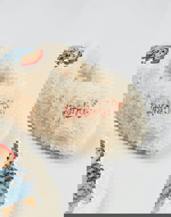 Paddington Bear Unisex Kids Beige Character Slip On Loafer Slippers