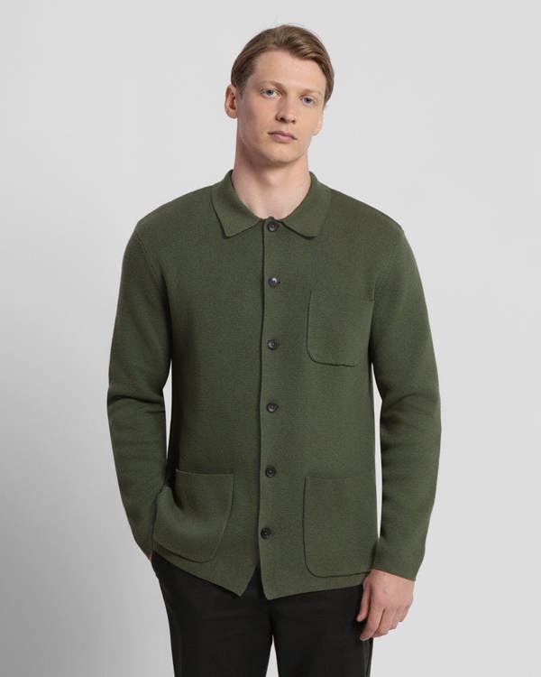 Steel & Jelly Heavy Milano Knit Overshirt