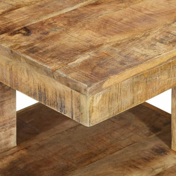 Berkfield Coffee Table 45x45x40 cm Solid Wood Mango