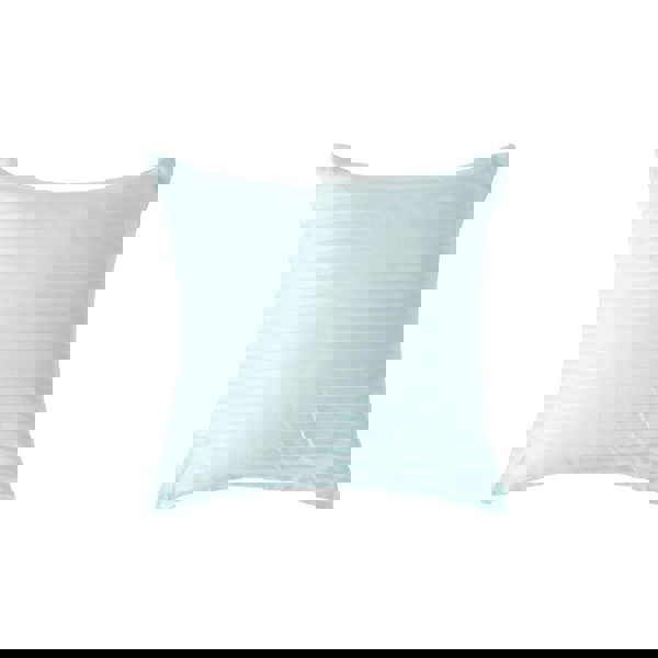 HOMESCAPES Silky 330 TC Egyptian Cotton Satin Stripe Pillowcase, European Size