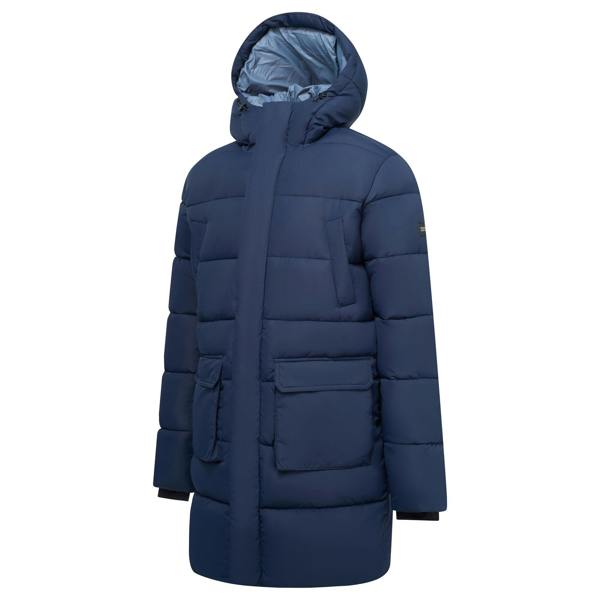 Regatta Mens Marek Longline Hybrid Jacket - Navy/Grey Mirage - 