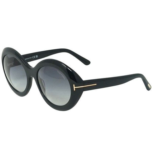 Tom Ford Liya 02 Ft0918 01B Black Sunglasses