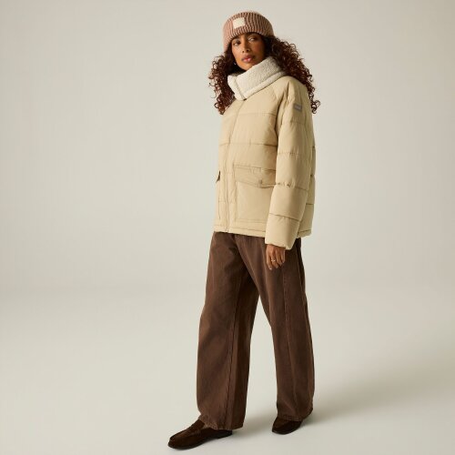 Regatta Womens/Ladies Kayana Padded Jacket - Barleycorn/Light Vanilla