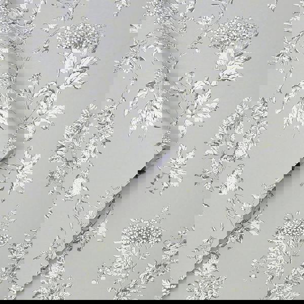 Laura Ashley Elderwood Wallpaper - Steel - 10m